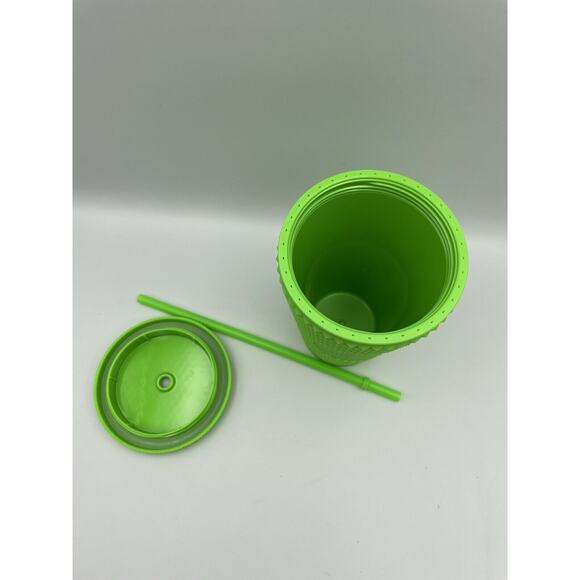 Starbucks Fall 2021 Studded Bling 16oz Grande Tumbler - Neon Green - NEW - Picture 7 of 7